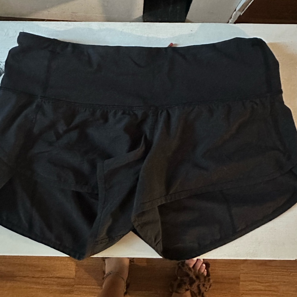 Lululemon Black Shorts size 4,  2.5” inseam